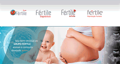 Desktop Screenshot of fertile.com.br